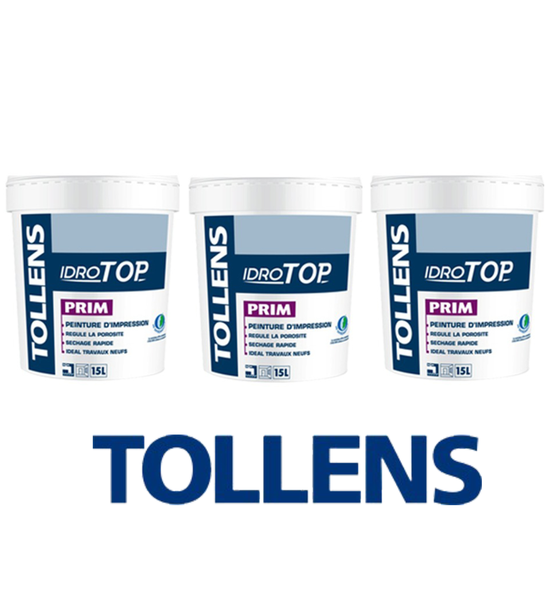 lot de peinture tollens impression